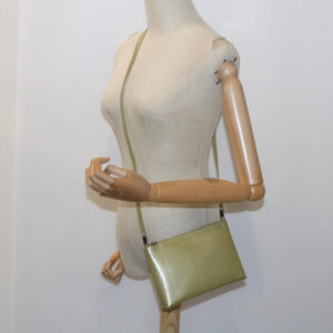 Dior  Patent Leather Shoulder Bag