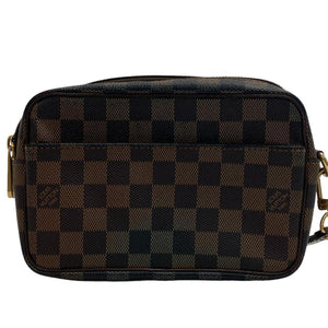 Louis Vuitton Pochette Macao  Canvas Clutch Bag