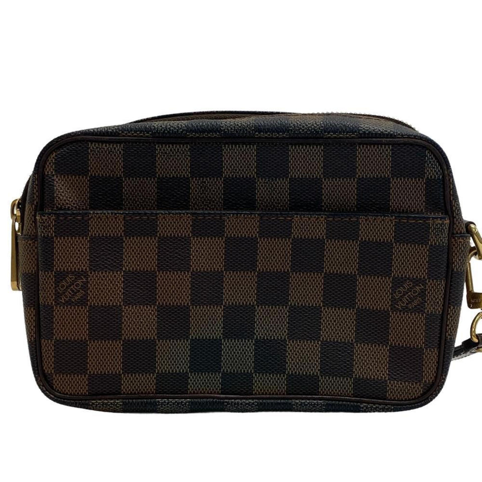 Louis Vuitton Pochette Macao  Canvas Clutch Bag