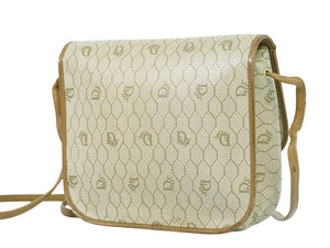 Dior Honeycomb  Canvas Shoulder Bag