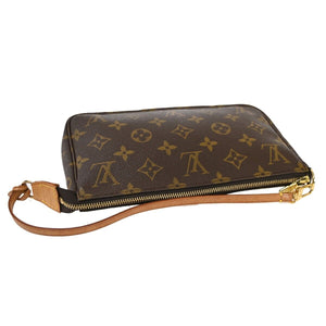 Louis Vuitton Pochette Accessoires  Canvas Clutch Bag