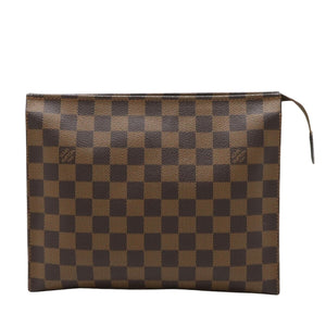 Louis Vuitton Poche Toilette  Canvas Clutch Bag
