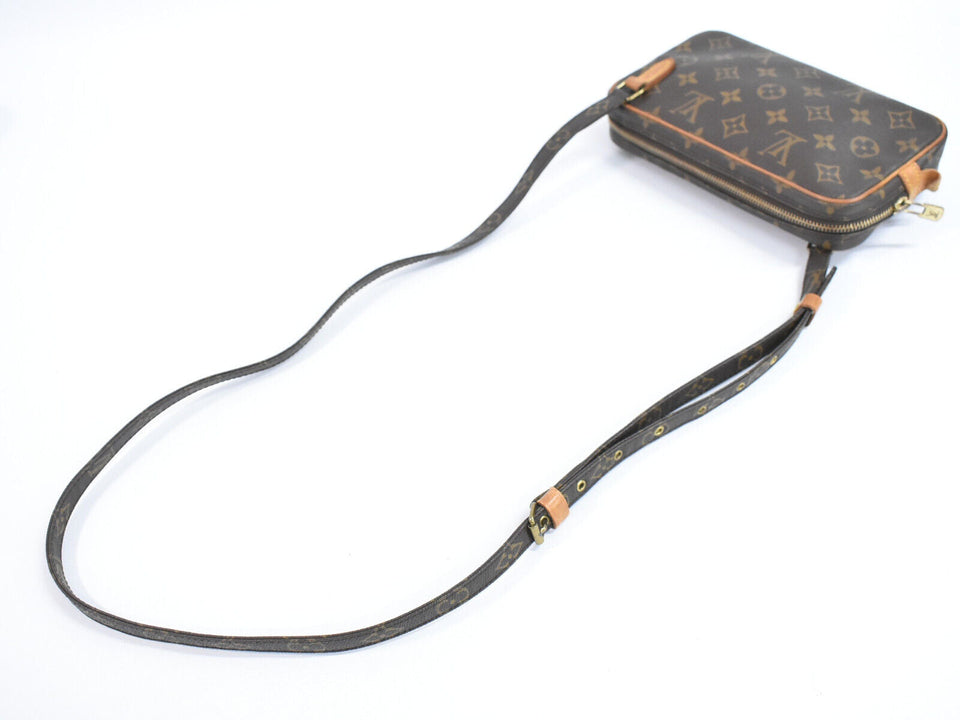 Louis Vuitton Pochette Marly  Canvas Clutch Bag