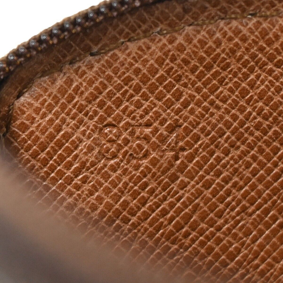 Louis Vuitton Pochette Secret  Canvas Clutch Bag