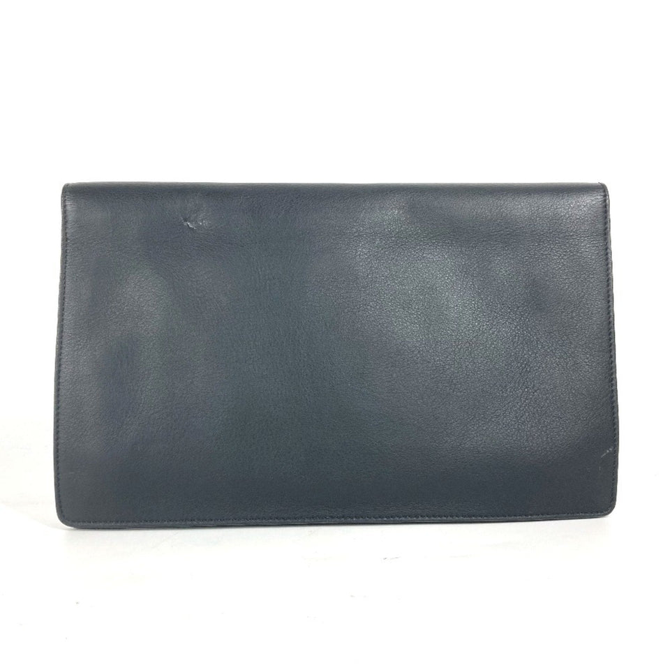 Fendi  Leather Clutch Bag Pouch (Pre-Owned)