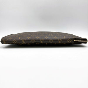 Louis Vuitton Poche Document  Canvas Clutch Bag