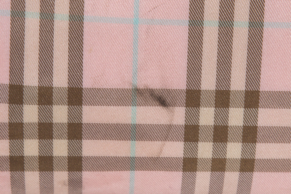 Burberry Pink Nova Plaid Tote