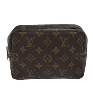Louis Vuitton Trousse De Toilette 18  Canvas Clutch Bag