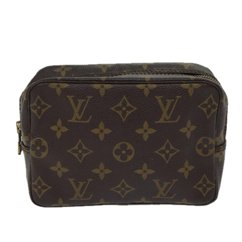 Louis Vuitton Trousse De Toilette 18  Canvas Clutch Bag