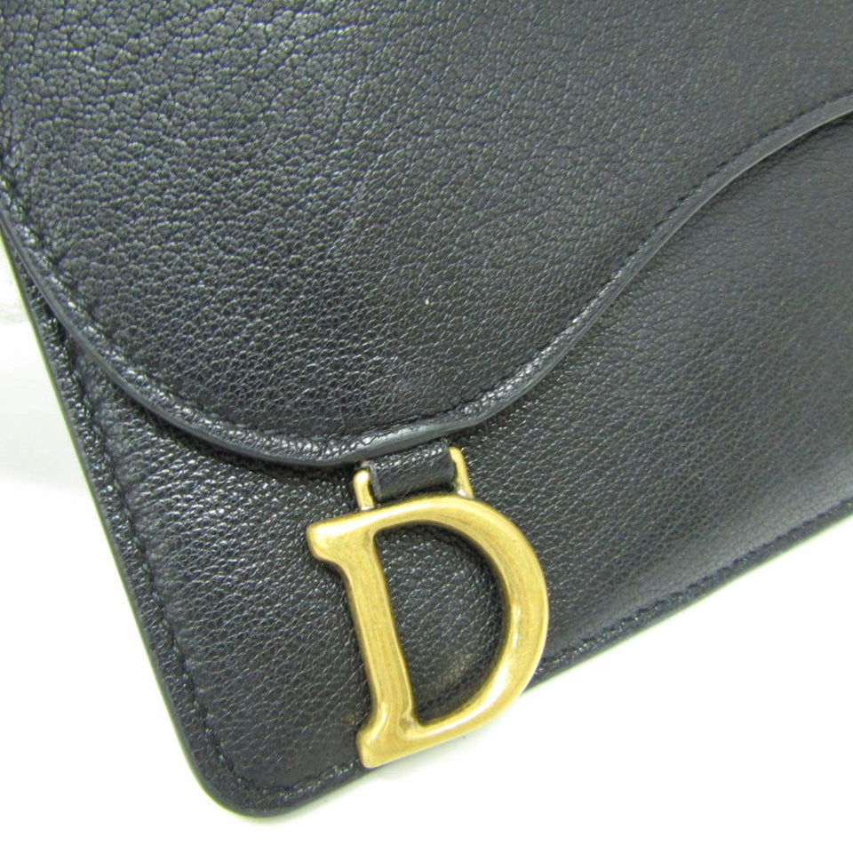 Dior Saddle  Leather Wallet