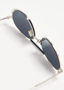 Dior Aviator Round Sunglasses in Silver Metal
