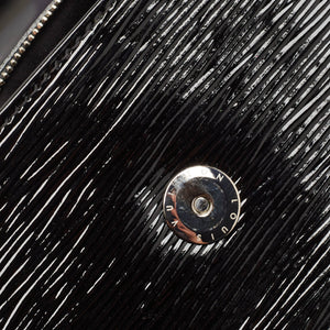 Louis Vuitton Black Electric Epi Leather Sobe Clutch..
