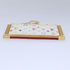 Louis Vuitton Pochette Clés  Canvas Clutch Bag