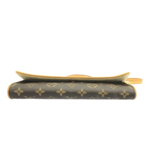 Louis Vuitton Pochette Twin  Canvas Clutch Bag