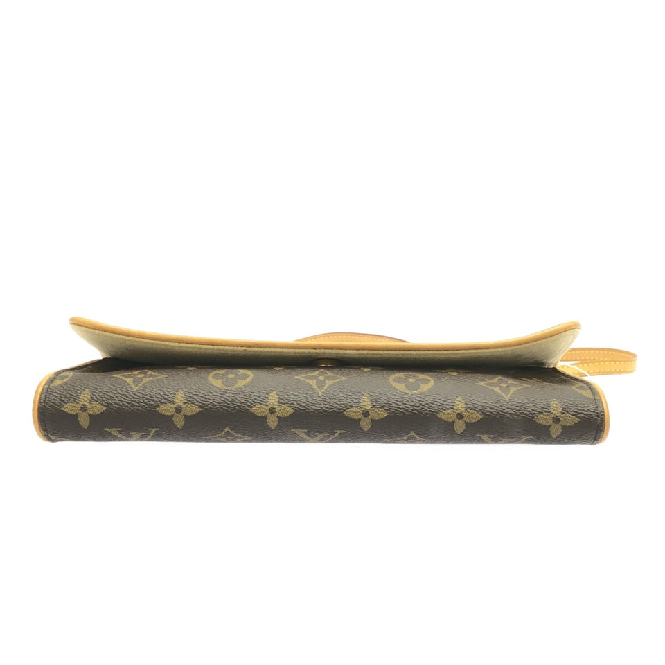 Louis Vuitton Pochette Twin  Canvas Clutch Bag