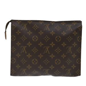 Louis Vuitton Poche Toilette  Canvas Clutch Bag