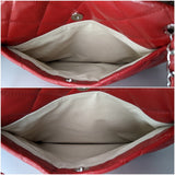 Chanel bags Red Quilted Caviar Timeless Soft Shopper Tote