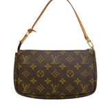 Louis Vuitton Pochette Accessoires  Canvas Clutch Bag