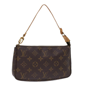 Louis Vuitton Pochette Accessoires  Canvas Clutch Bag