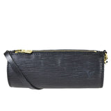 Louis Vuitton Soufflot  Leather Clutch Bag