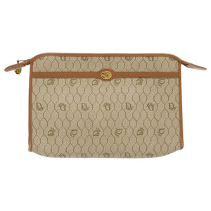 Dior Honeycomb  Canvas Clutch Bag