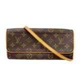 Louis Vuitton Twin  Canvas Clutch Bag