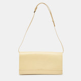 Vanilla Epi Leather Honfleur Clutch Bag