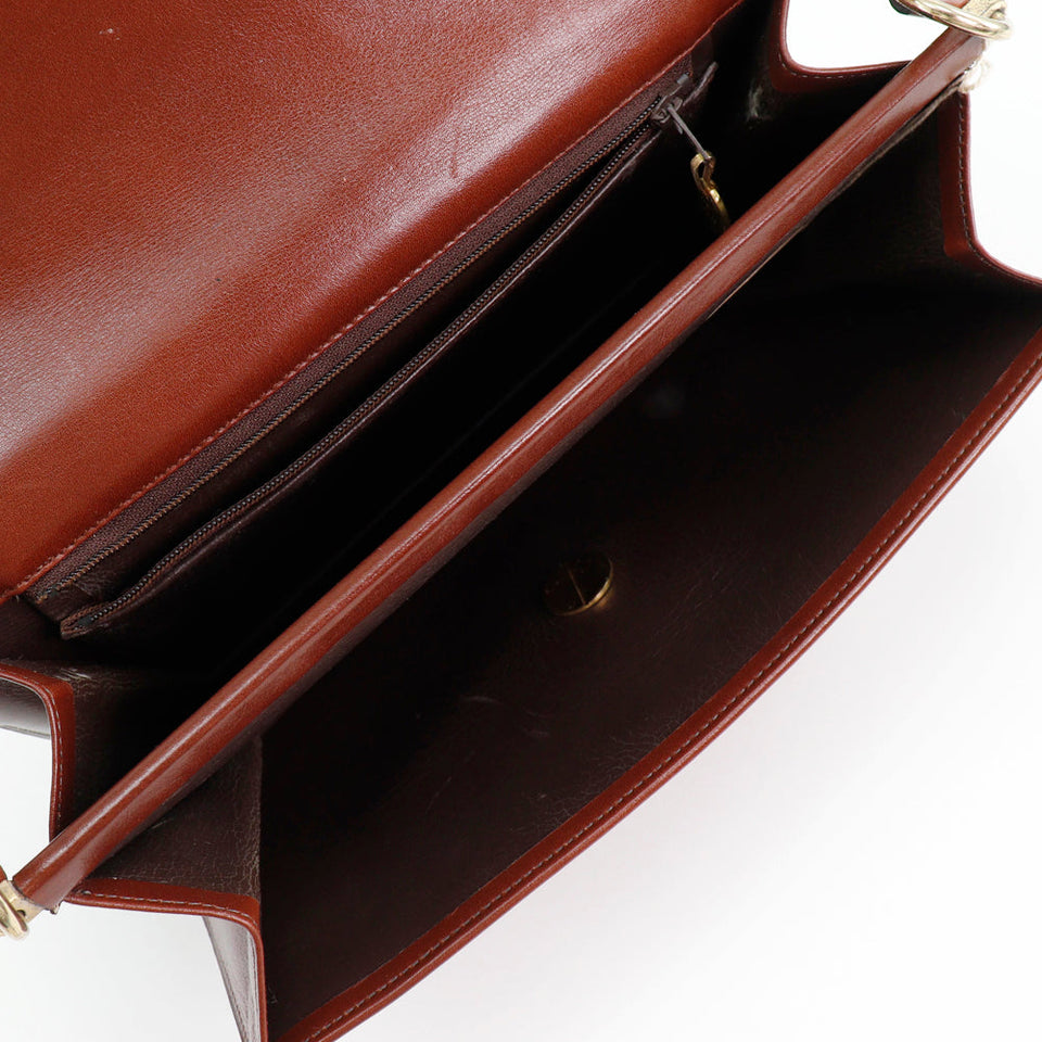 Dior  Leather Shoulder Bag