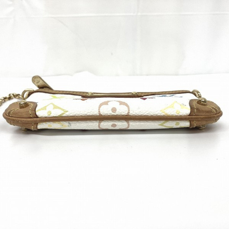 Louis Vuitton Milla  Canvas Clutch Bag