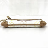 Louis Vuitton Milla  Canvas Clutch Bag