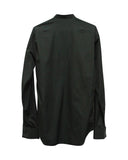 Dior Two Tone Buttondown Shirt in Black Cotton