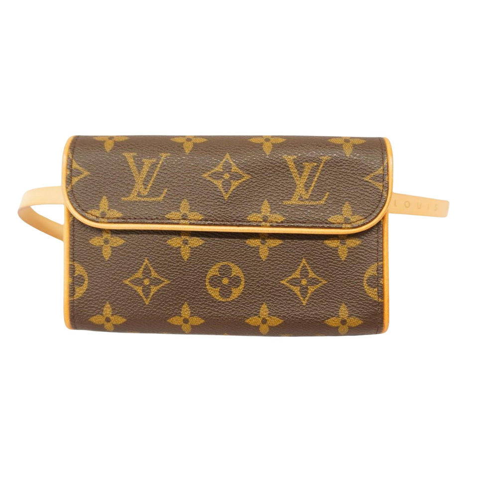 Louis Vuitton Pochette Florentine  Canvas Clutch Bag