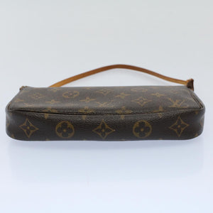 Louis Vuitton Pochette Accessoire  Canvas Clutch Bag