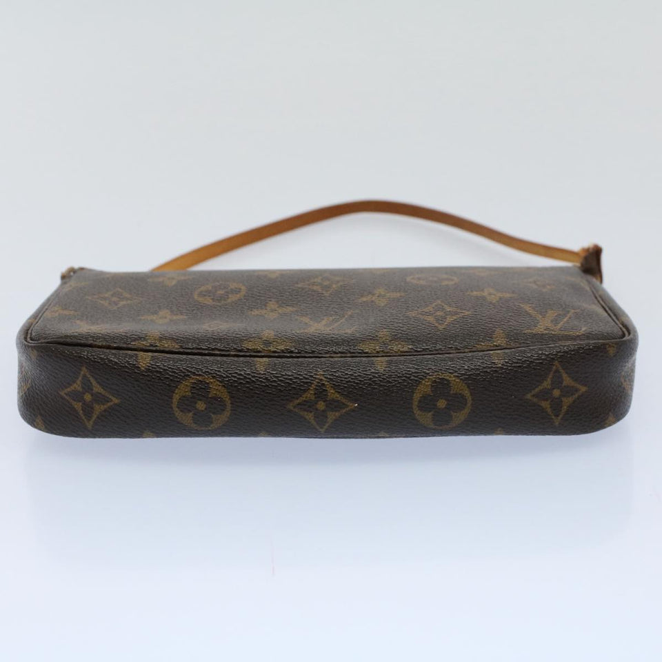 Louis Vuitton Pochette Accessoire  Canvas Clutch Bag