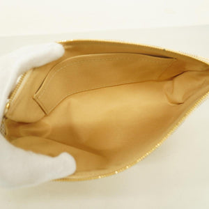Louis Vuitton Pochette Accessoire  Canvas Clutch Bag