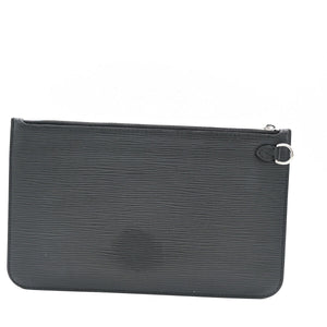 Louis Vuitton Neverfull Pouch  Leather Clutch Bag