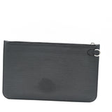 Louis Vuitton Neverfull Pouch  Leather Clutch Bag