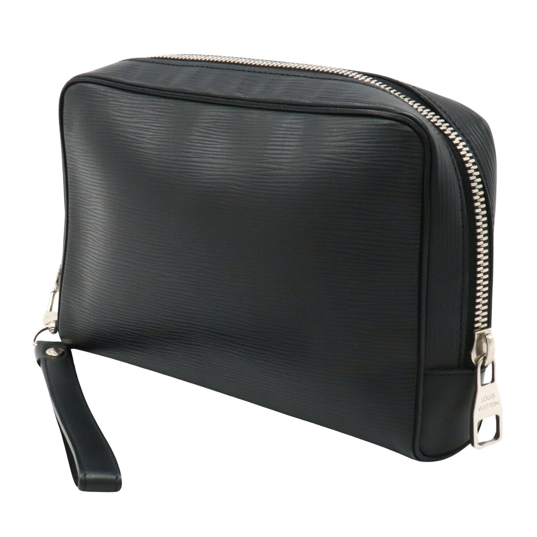 Louis Vuitton Hoche  Leather Clutch Bag