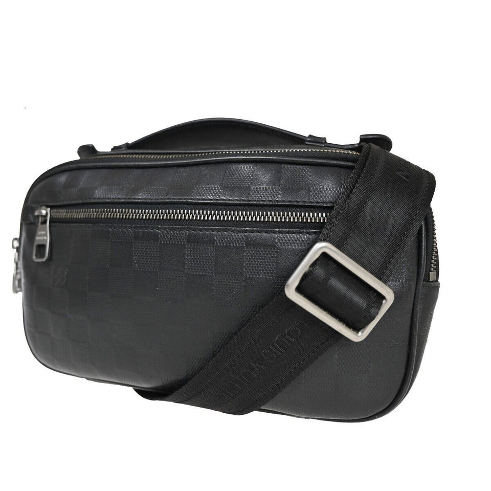 Louis Vuitton Ambler  Leather Clutch Bag