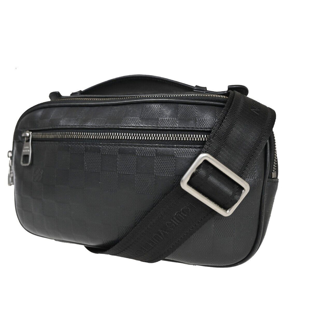 Louis Vuitton Ambler  Leather Clutch Bag