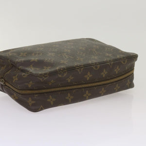 Louis Vuitton Trousse De Toilette  Canvas Clutch Bag