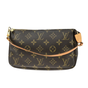 Louis Vuitton Pochette Accessoires  Canvas Clutch Bag