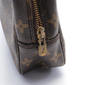 Louis Vuitton Monogram Trousse Toilette Clutch Canvas Vanity Bag