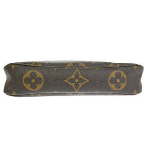 Louis Vuitton Mini Pochette Accessoires  Canvas Clutch Bag