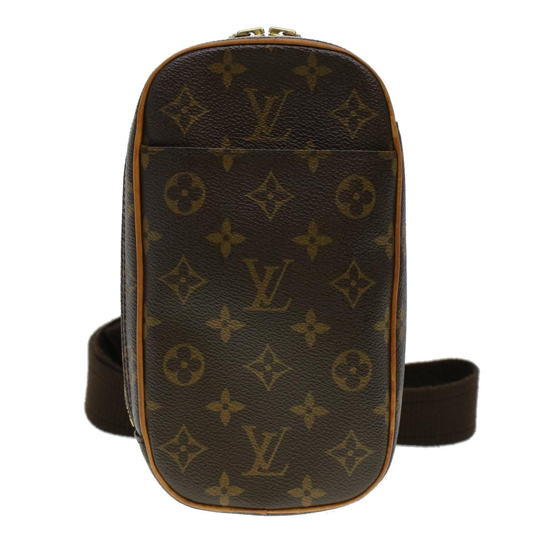 Louis Vuitton Pochette Gange  Canvas Clutch Bag