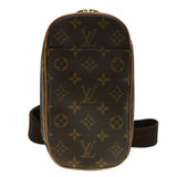 Louis Vuitton Pochette Gange  Canvas Clutch Bag