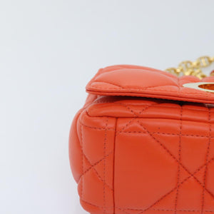 Dior Caro  Leather Shoulder Bag