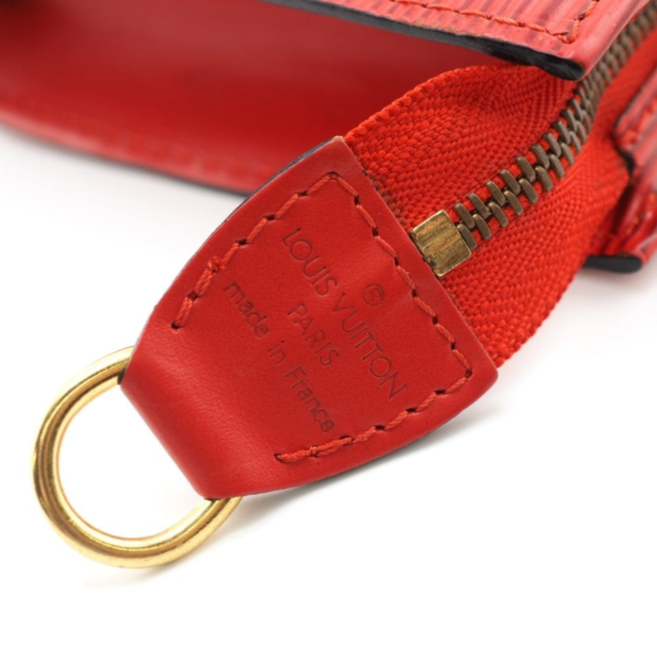 Louis Vuitton Pochette  Leather Clutch Bag