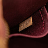 Red Louis Vuitton Monogram Vernis Brea MM Satchel