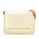 White Louis Vuitton Monogram Vernis Thompson Street Shoulder Bag
